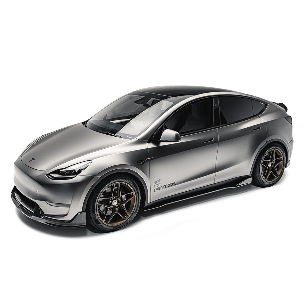Adro Tesla Model Y V2 Side Skirts Carbon Fiber